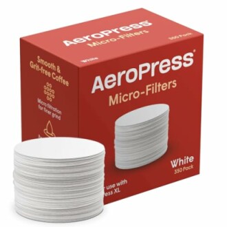 Filtres micro AeroPress pour café lisse, paquet de 350.