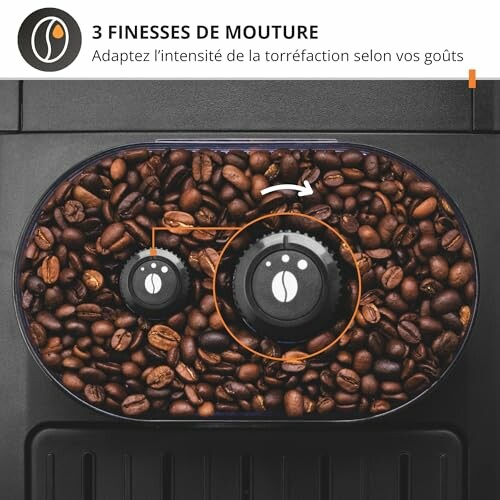 Réglages de finesse de mouture sur une machine à café