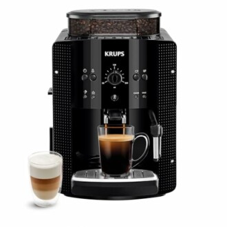 Machine à café Krups avec café en tasse