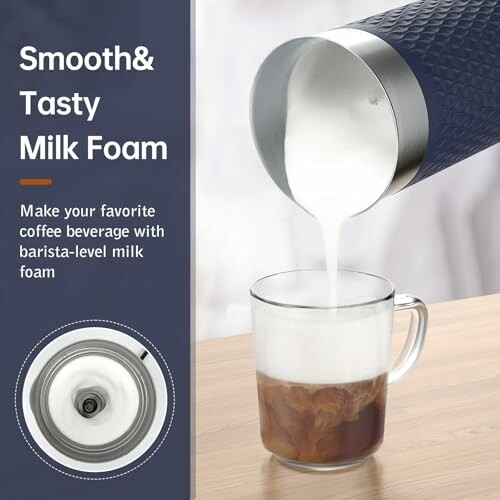 SIMPLETaste Mousseur à Lait Électrique 4 en 1