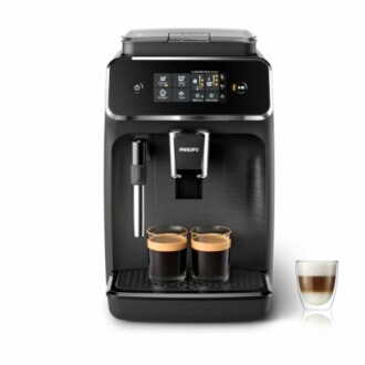 Machine à café expresso Philips avec deux tasses