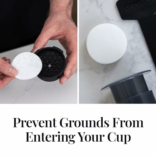 Utilisation de filtres pour préparer le café