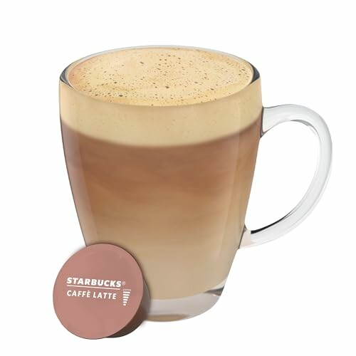 Tasse de café latte avec capsule Starbucks