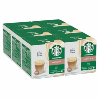 Paquet de capsules de café Starbucks Dolce Gusto Caffè Latte.