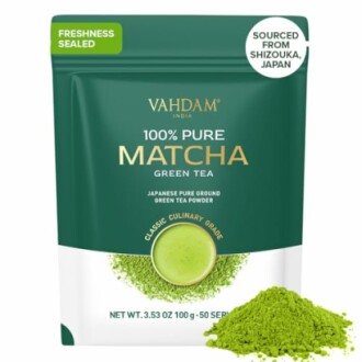VAHDAM Matcha Thé Vert