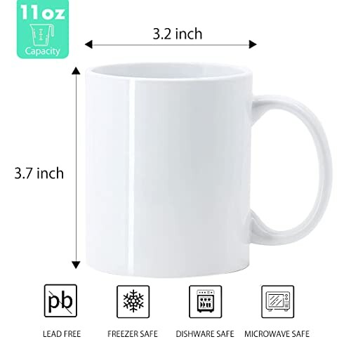 SIGNZWORLD Tasses Blanches