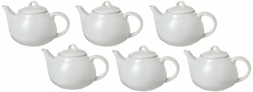 Tognana VS033050000 Théière, Porcelaine, Blanc